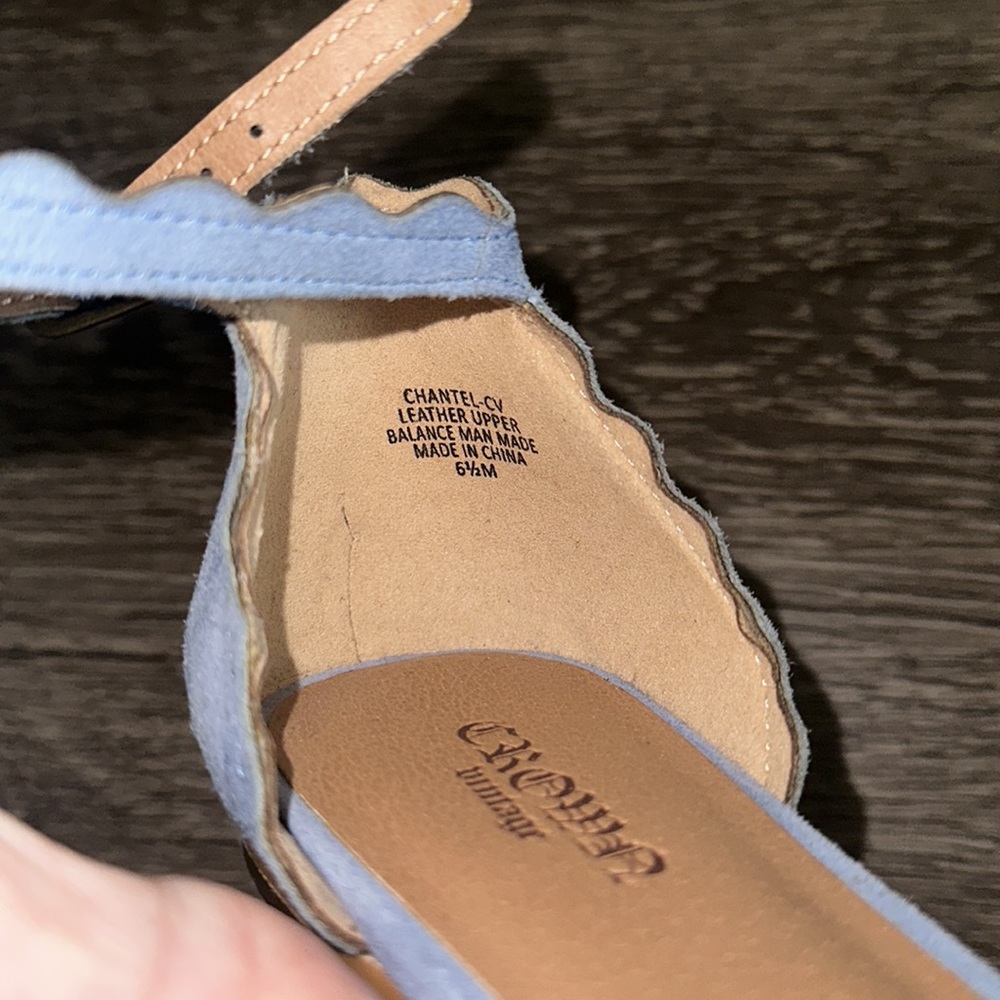 NWOT Crown Vintage flat strappy sandals - Picture 6 of 7